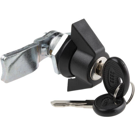 Serrure Batteuse RS PRO, Déverrouillage Clé Noir ( Prix Pour 1 ) – Image 2