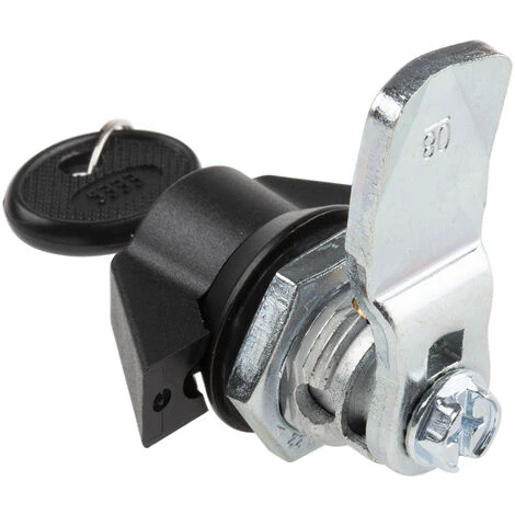 Serrure Batteuse RS PRO, Déverrouillage Clé Noir ( Prix Pour 1 ) – Image 3