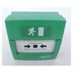 Schneider Electric Déclencheur Manuel Issue De Secours Vert 93X89X60mm Pour Diffusion Alarme Sonore Et Visuel IP24 DIS400 SCHNEIDER CCT57307