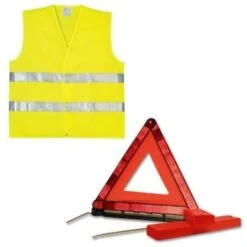 Kit Gilet + Triangle De Signalisation