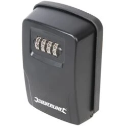 COFFRE À CLÉS SÉCURISÉ MURAL 121 X 83 X 40 MM SILVERLINE 309218