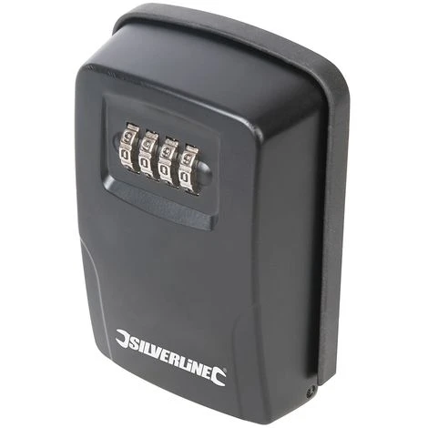 COFFRE À CLÉS SÉCURISÉ MURAL 121 X 83 X 40 MM SILVERLINE 309218