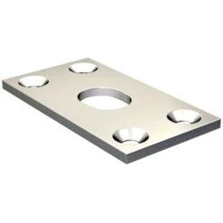 Gâche à Entailler Pour Verrou Ø16 Mm