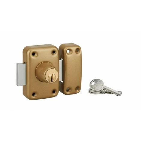 THIRARD - Verrou Pour Porte D'entrée Vitrée Capital à Cylindre Double 50 Mm