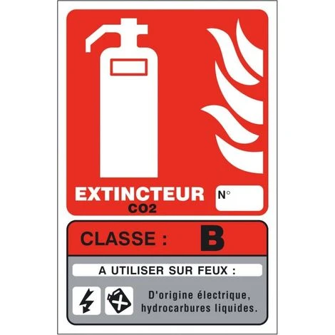 Panneaux Extincteur Classe B