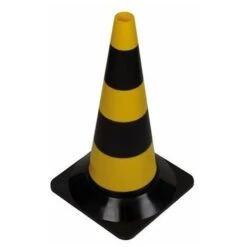 Perel Cône Jaune/noir 50 Cm