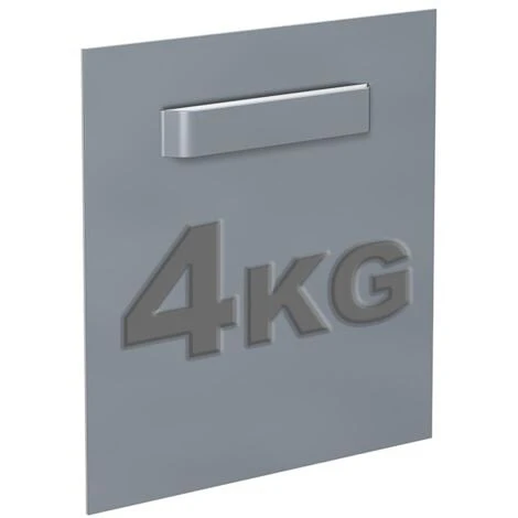 Attache Dibond 100 X 100 Mm : Max 4 Kg