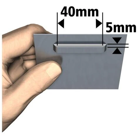 Attache Dibond 100 X 100 Mm : Max 4 Kg – Image 2