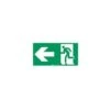 Legrand 061001 Etiquette Signalisation Réglementaire Pour Baes - Sortie De Secours Porte à Gche