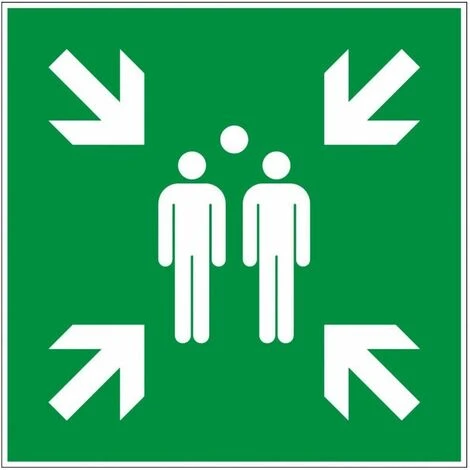 Panneau De Secours Et D'évacuation - Flèche Directionnelle Secours – Image 2