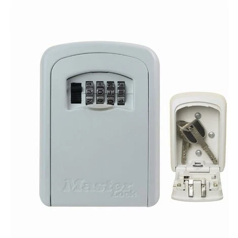 Master Lock Boite à Clés MASTERLOCK Fixation Murale - Blanc - 5401EURDCRM – Image 3