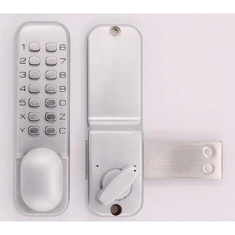 AIDUCHO Serrure De Porte Ditial Avec Clavier à Code D'accès Mécanique OS25A – Image 5