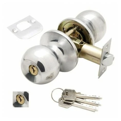 Poignée Wolfpack à Clés Deux Côtés Chromée