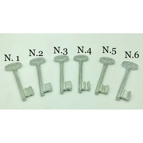 Silca Clé à Chiffres Pour Serrure Thirard Variure N°6 SI-FH601Z.6 – Image 3