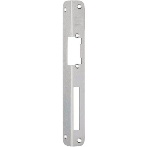 Gâche Serrure .324 S.3mm Acier Galva DIN Gauche ASSA ABLOY