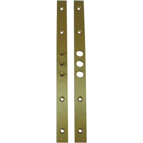 Plaque Plate Fixation L.280mm B.20mm S.3mm Acier Galvanisé.006/770/V SCHNEGEL