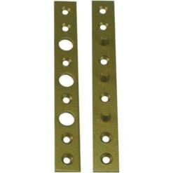 Plaque Plate Fixation L.160mm B.20mm S.3mm Acier Galvanisé.006/775/V SCHNEGEL