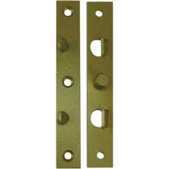 Plaque Plate Fixation L.140mm B.22mm S.3mm Acier Galvanisé