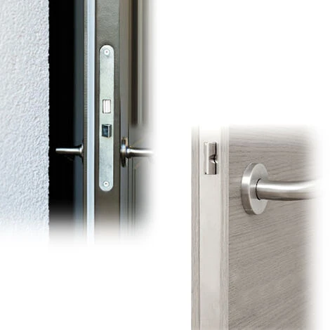 Gâche électrique Têtière Courte à Encastrer Avec Levier De Déblocage - – Image 3