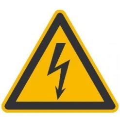 Panneau D'avertissement Alu 200 Mm Avertissement Des Risques électriques