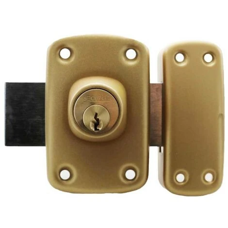 Verrou Double Entrées, Varié Canon De 45 Mm + 3 Clés