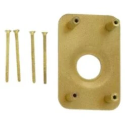 Contre-plaque Pour Verrous Aux Cotes NF, Axe Horizontal à 40 Mm