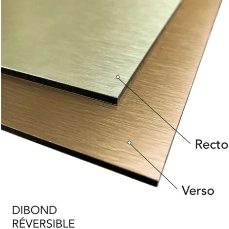 Pictogramme Escalier (Q0450). Autocollant Souple Effet Alu Brossé Ou Plaque De Porte Alu Brossé Ep 2mm Au Choix - Adhésif Aspect Aluminium Brossé - Diamètre 83 Mm – Image 4