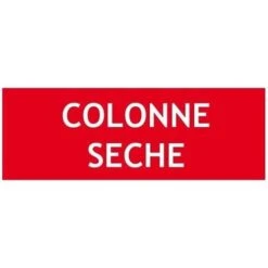 Panneau COLONNE SECHE