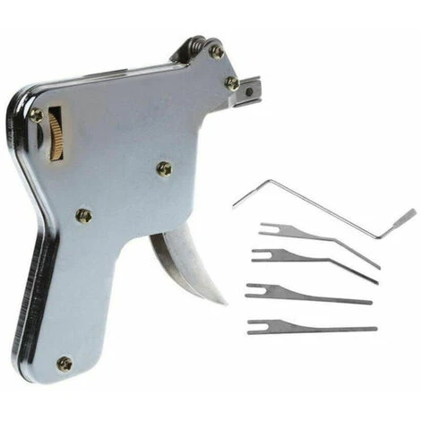 Ensemble D'outils De 6 Pièces Et Serrure Transparente Pour Les Exercices D'entraînement De Bricolage Facile à Assembler Et à Utiliser – Image 5