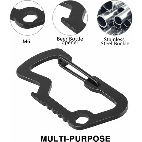 Déstockage Porte Badge Enrouleur Retractable,Porte-clés ,Badges Reel,Mousqueton Multitool,Clip Porte Badge,Bobine Rétractable,Retractable Key Chain,Clip Porte Clef – Image 4