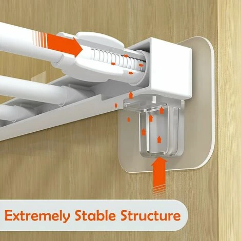 Lot De 20 équerres Adhésives Murales Sans Perforation Pour étagère Ephé – Image 2