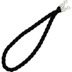 Cordon Pour Poteaux De Guidage Nylon Tressé Noir