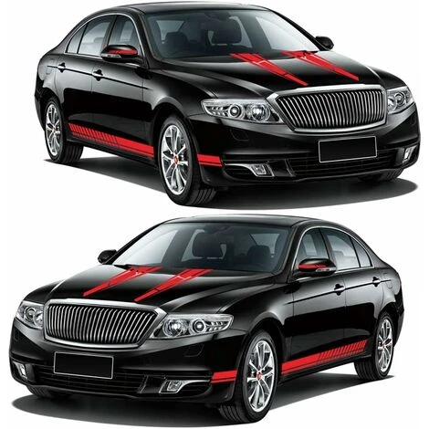 Héloise 6X Autocollant De Voiture , Autocollant De Côté De Rayure Autocollant De Vinyle Autocollant Graphique De Côté De Voiture , Utilisé Pour La Couverture De Décoration Automatique – Image 3