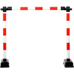 Barrière Express 1 Lisse 1m Rouge/Blanc - 2001236