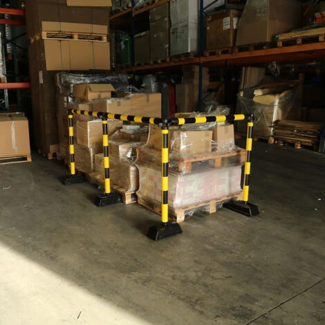 Barrière Express 1 Lisse 1m Jaune/Noir - 2001243 – Image 2