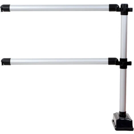 Barrière Express 2 Lisses 1m Supplémentaires Gris Métal - 2001298