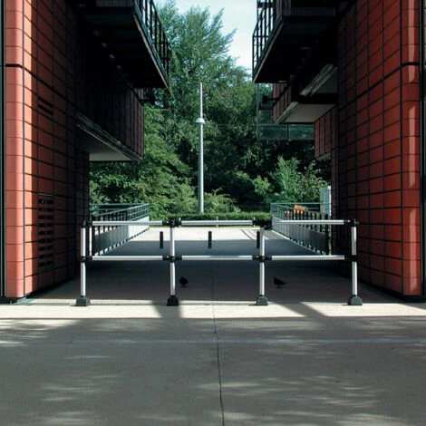 Barrière Express 2 Lisses 1m Supplémentaires Gris Métal - 2001298 – Image 2