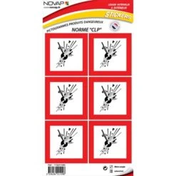 Pictogramme - J'explose 80x80mm - 4241098