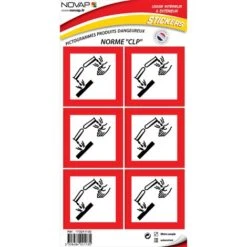 Pictogramme - Je Ronge 80x80mm - 4241135