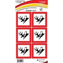 Pictogramme - Je Pollue 80x80mm - 4241173