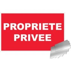 Panneau Propriété Privée - Alu 330x200mm - 4010427