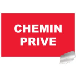 Panneau Chemin Privé - Alu 330x200mm - 4010762