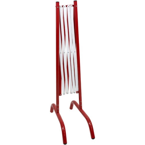 Barrière De Chantier Extensible Droite - Rouge/Blanc - 8000257 – Image 2