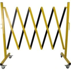 Barrière De Chantier Extensibles Modulable - Jaune/Noir - 8000219