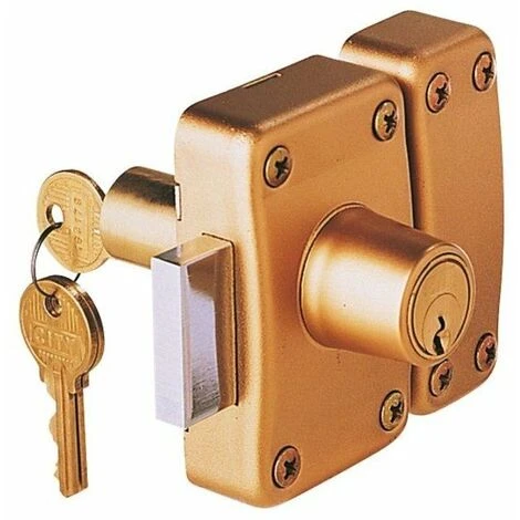 Verrou De Sureté Double Cylindre City 26 40