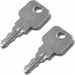 2x Clé De Remplacement LEHMANN B1 Combinaison 18001 Rechange Verrou Serrure Cylindre Noyau Double