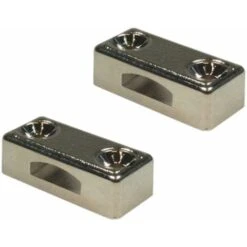 2x Gâche Pour Verrou Rectangulaire 3x10mm Plastique Petit Verouillage Camping Car Meuble