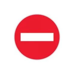 Panneau Sens Interdit - Rigide Ø180mm - 4040141