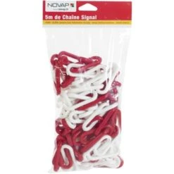 Chaîne Ø 6mm X 5m Rouge/Blanc En Sac - SIGNAL - 1165045