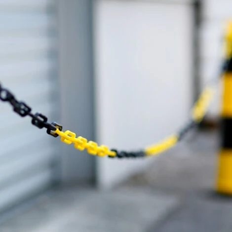 Chaîne Ø 8mm X 5m Jaune/Noir En Sac - SIGNAL - 1185142 – Image 2